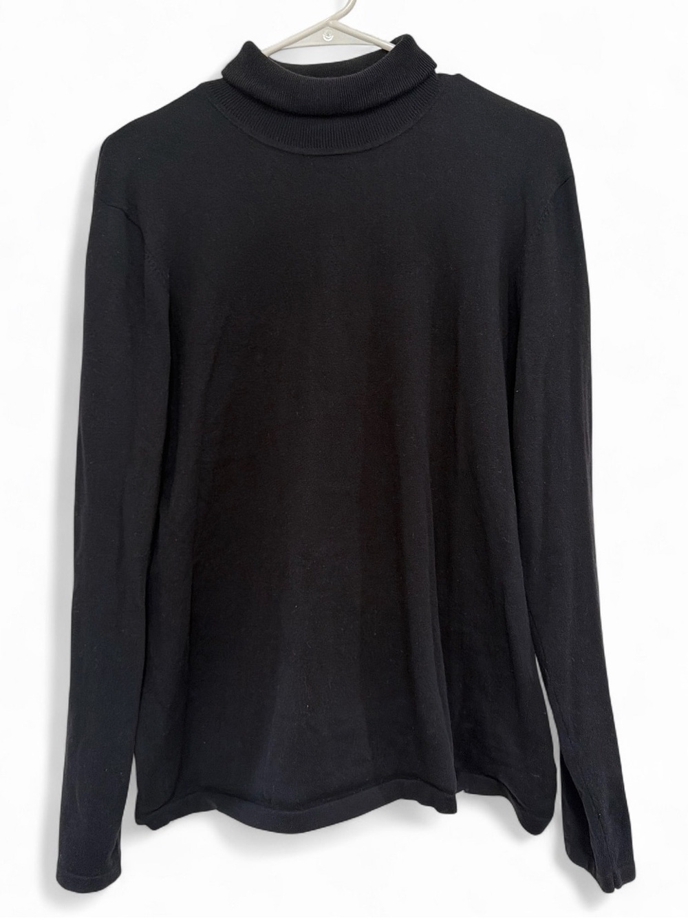 Jones New York Black Turtleneck Sweater